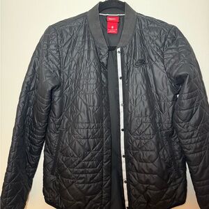 Nike Men's Black Quilted Puffer Jacket